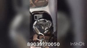 Заклинил замок зажигания на Тойота Прадо 90. Ремонт замка. 89039770050