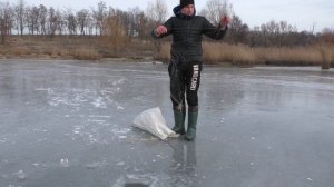 Winter fishing. Зимова рибалка. Дімон. Тест камери Panasonic v 770.