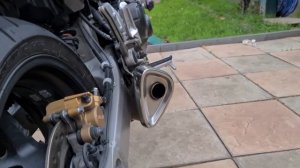 Honda Hornet CB600FA 2007 cold start