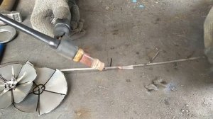 Роза из жести. Подарок для тещи своими руками.