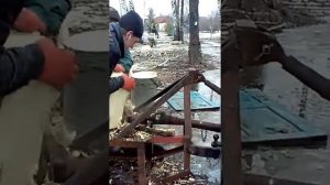 Колка дров конусом