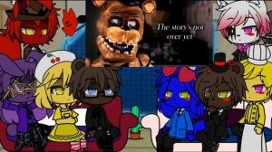 Реакция фнаф 1 и фнаф 2 на Bringing Us Home fnaf song