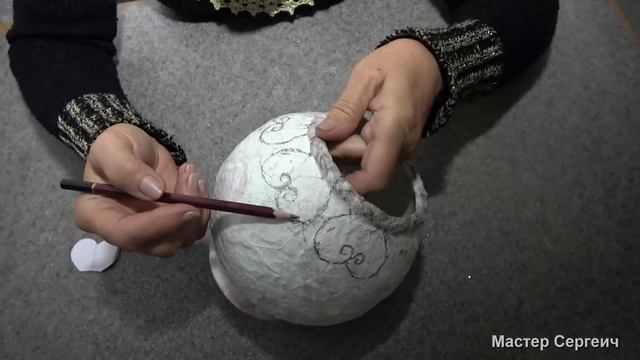 Что можно сделать из шарика и гипсового бинта смотреть онлайн