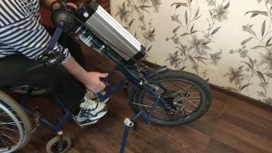 Инвалидная коляска с мотор колесом