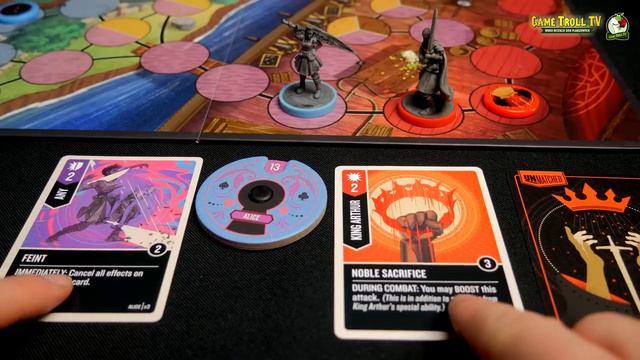 Unmatched | Battle of Legends | Pojedynkowa gra planszowa смотреть онлайн