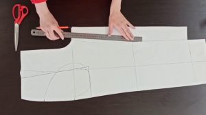 Моделирование расклешенных брюк.