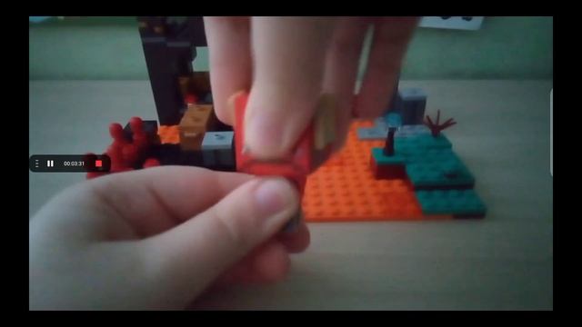 Обзор набора Лего Майнкрафт 21185 нижний бастион/СТИВ смотреть онлайн