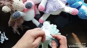 Плюшевая лошадка пони мастер-класс вязание крючком