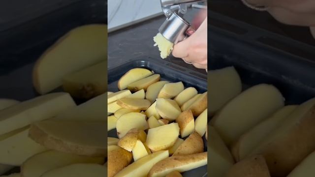 Картошка из Макдональдса #картошкаподеревенски #картошка #ленивка #картошкарецепт #макдональдс #еда