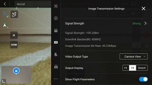 DJI Mavic 3T Drone Controller and Safety Settings