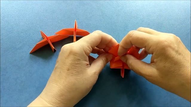 Легкая кусудама из бумаги оригами | Easy paper kusudama