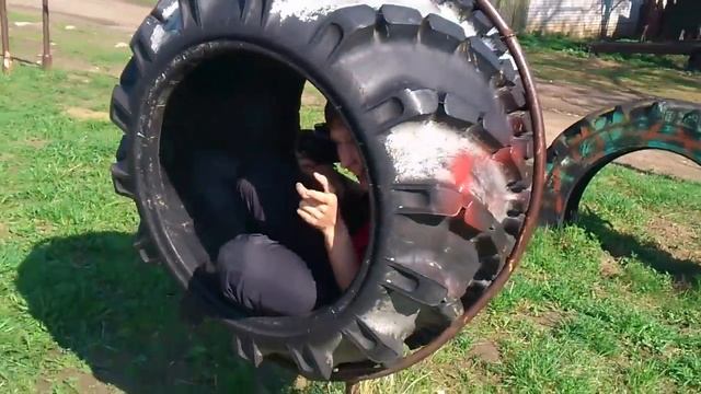 Жесткая детская площадка