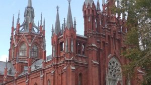 Звон колоколов Московского Костела на Малой Грузинской.