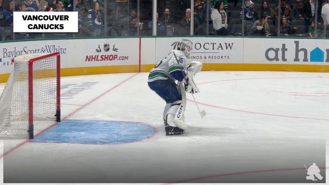 NHL Warmup_ Vancouver Canucks Thatcher Demko & Casey DeSmith