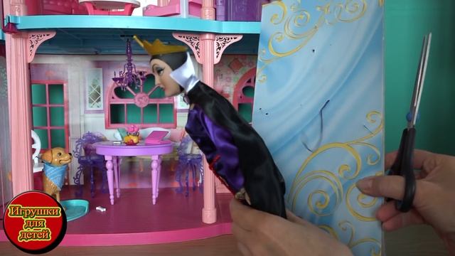 Распаковка новая кукла Злая королева из мульт. Белоснежка Disney Кукла для девочек