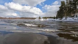 шлюз Гремучий, 1 апреля 2022