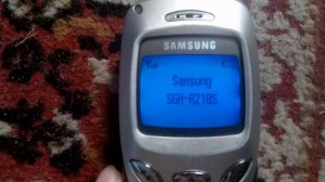 Samsung SGH-R210 Батарея Рязряжена, Вставьте SIM карту/Battery Low, Insert SIM Card