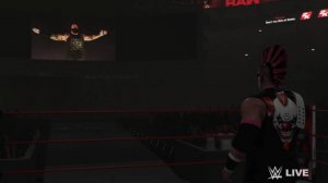 WWE 2K19 My Career Bray Wyatt Threatens Buzz