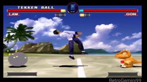 Tekken 3: Tekken Ball Mode Forest Law Playthrough