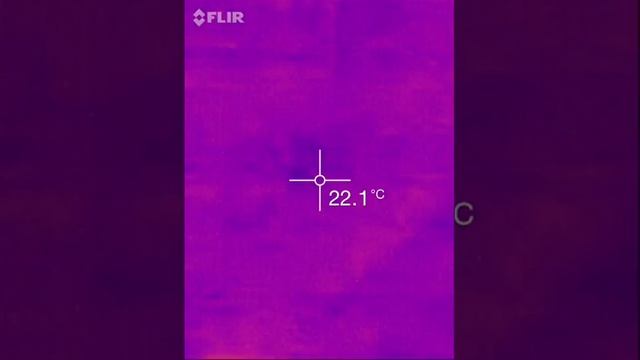 Flir one on heating pipework