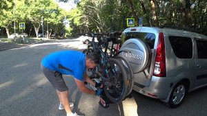 Thule VeloCompact 927. Перевозка велосипедов.