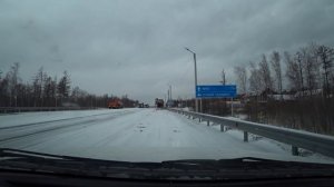 Перегон Владивосток-Новосибирск Toyota Probox 1.3л 2017г / попали в буран / часть 3