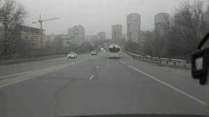 Едем в Ростове-на-Дону по особенному круговому движению. | Проспект Корлёва.