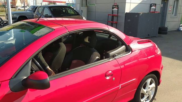 Как открывается крыша Peugeot 206 cc | How the roof opens Peugeot 206 cc смотреть онлайн