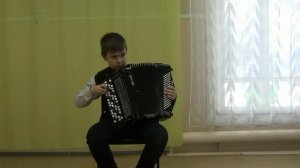 Сентиментальный вальс Бояринцев Роман баян 3 класс