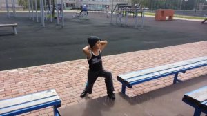 УЛИЧНАЯ ГИМНАСТИКА: Комплекс упражнений для детей 6-7 лет. A set of exercises for children 6-7 year