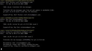 6.2 Git – Просмотр – Вывод истории git log, форматирование коммитов