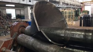 Вальцовка конусной обечайки ЛИСмет