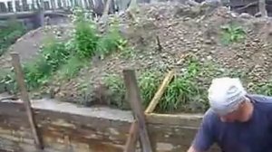 Строительство омшаника (выход на "0")