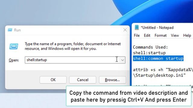How to Stop Desktop.ini File from Opening Automatically on Windows 11/10 Startup [Tutorial] смотреть онлайн