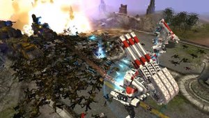 TAU Superior Battlesuits vs Orks! - Unification Mod, Warhammer 40k: Dawn of War: Soulstorm