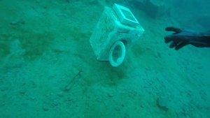 Дайв с женой на Лазурном