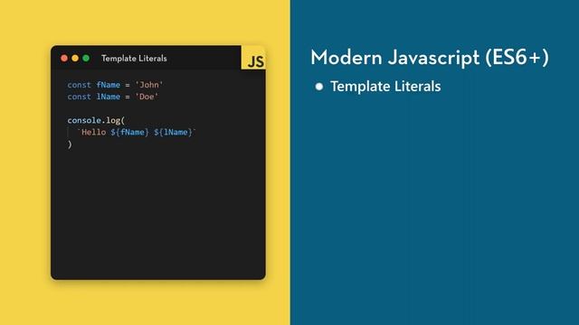 #00 - Modern Javascript (ES6+) Tutorials