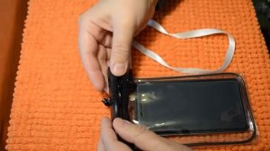 Подводный чехол сумка для смартфона Обзор Распаковка
