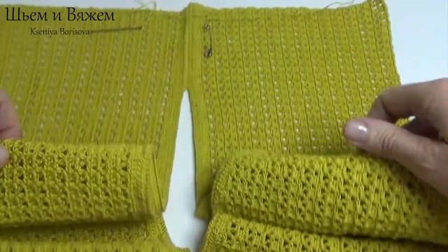 Женская летняя футболка/блуза/топ крючком. Мастер-класс. Crochet Top Pattern Tutorial
