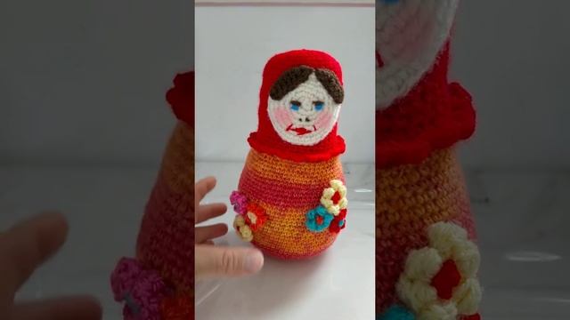 матрёшка амигуруми