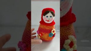 матрёшка амигуруми