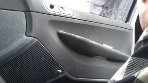 Как снять обшивку карту передней двери SKODA FABIA(1)demontaz boczka drzwi przod/door panel removal