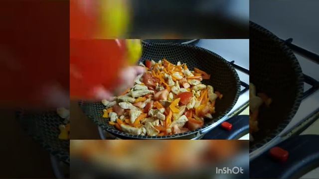 Что приготовить на ужин)), быстрый ужин)) семья довольна))) рецепт для работающих) = смотреть онлайн