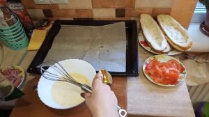 Как сделать вкуснейшие мини-пиццы с батона в домашних условиях за 10 минут!!Сочная начинка на батон