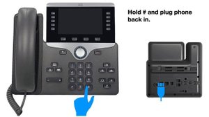 Cisco phone hard reset