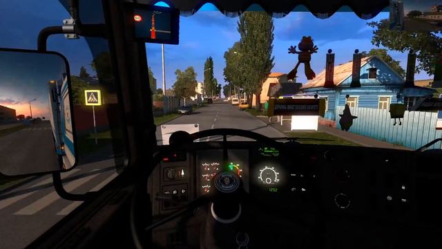 Scania 143MVOLGA MAP, Rusmap 2.2.1, Southern Region Map v9.0, Great Steppe Казахстан ETS2 1.38 смотреть онлайн