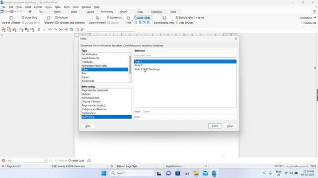 Creating Cross References in LibreOffice Writer 7.5 смотреть онлайн