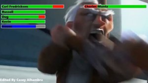 Up (2009) Final Battle with healthbars 2/2 (10K Subscribers Special)