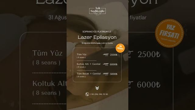 Soprano ICE Platinum ile Buz Lazer Epilasyon