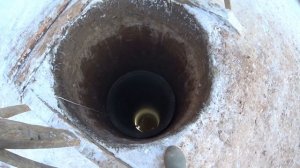 как копать колодец зимой в мороз